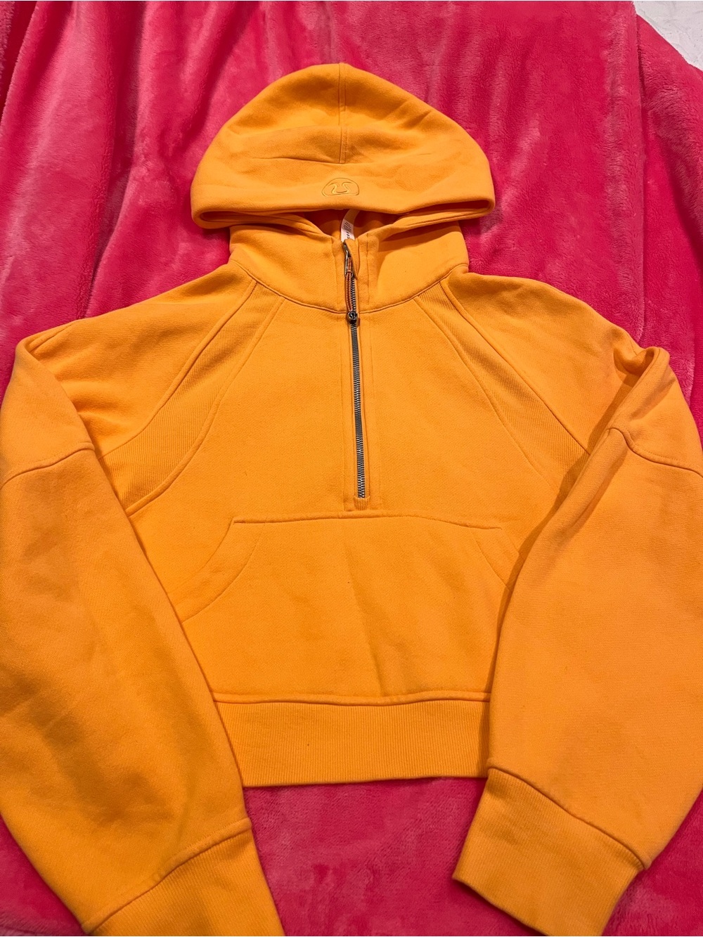 lululemon Scuba Gold Half-Zip Hoodie